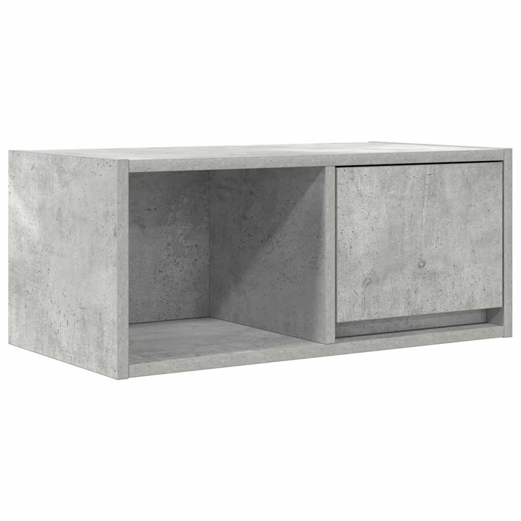 TV Cabinet Concrete Grey 60 x 31 x 25.5 cm Particleboard