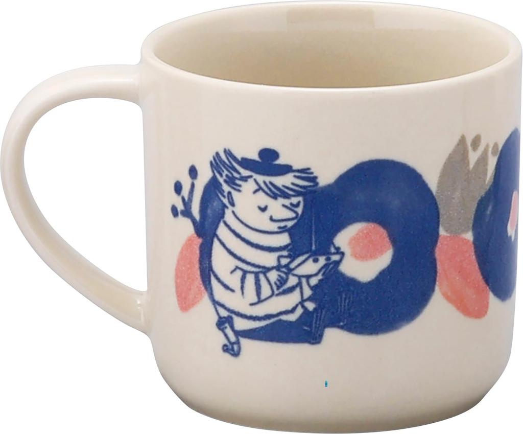 Moomin PeriA Microwave and Dishwasher Navy Made in Mug, 350ml, Safe, Blue, Coffee/Tea, Japan, MM7702-11
