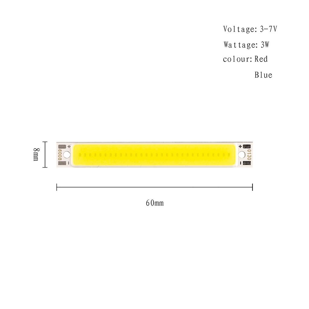 2W 3W 5W 6W 8W COB LED 12V Chip Module LED Chip Matrix Module Ultra High Brightness Multi Color Ambient Light DIY Design