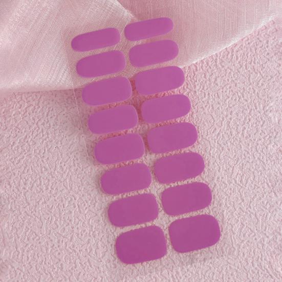 1 Set Gel Nail Strips Stickers for DIY Nail Art Easy Removal Nail Wraps Waterproof Long-Lasting Wear Resistance Nail Art Gifts for Women