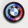 3D ABS Chrom Schwarz Emblem für BMW X5 E70 F15 Auto Logo X6 E71 F16 Heckklappe X3 F25 50. Jahrestag X4 F26 Abzeichen Heckabzeichen