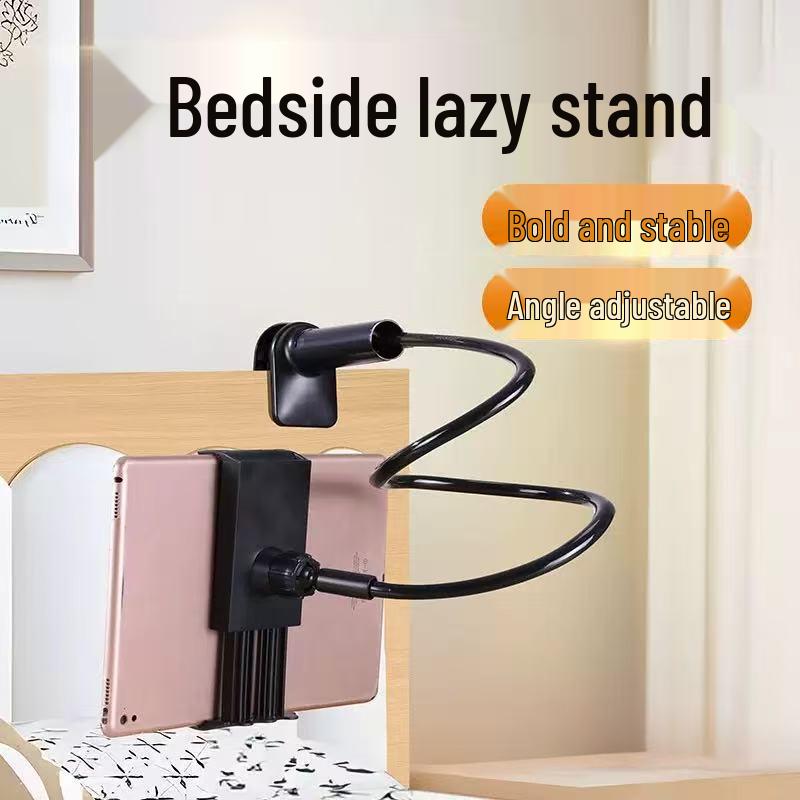 Lazy Person Multifunctional Phone/Tablet Stand for Desk or Bed - Ideal for Live Streaming & TV Viewing