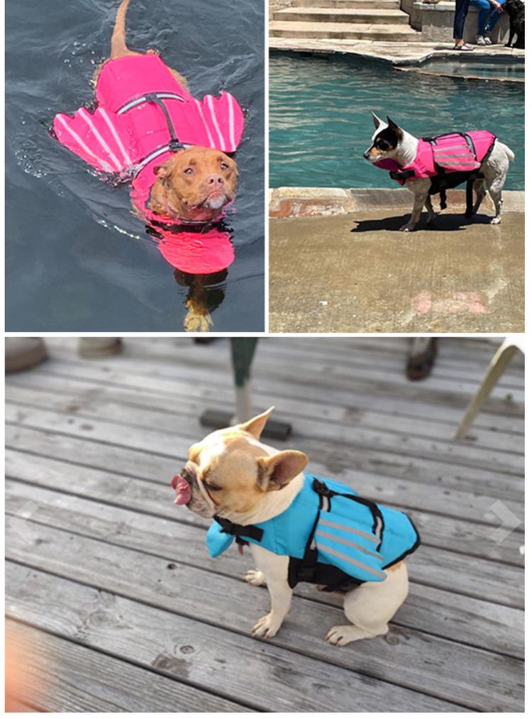 Reflective Safety Dog Life Jacket for All Sizes