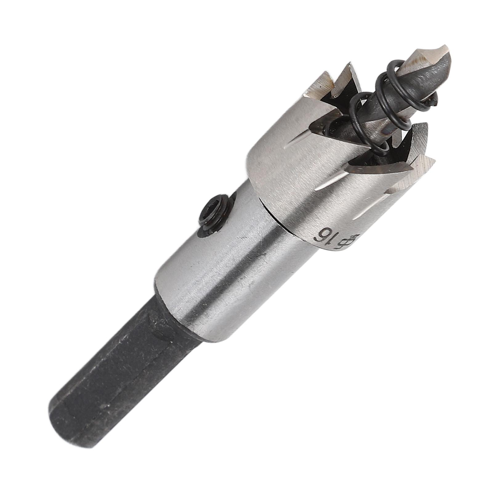 

Кольцевая пила Открывалка Сверло Режущий инструмент 16 мм Быстрорежущая сталь Сверление Резка Инструмент для металла