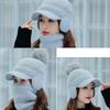 Hat Balaclava Set Beanie Scarf Set Winter Warm Knit Hat Scarf Set Skullies Beanie Men Ear Head-Neck Cover Ski Beanie Hat