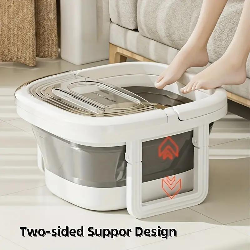 Portable Foldable Foot Soak Tub - Odorless, Battery-Free Massage Basin For Relaxing Spa Experience