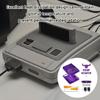 Transparent Housing Gaming Accessories Shockproof Shell Retro Game Console Clear Box Replacement Case Shell