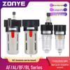 AF2000/BF2000/3000/4000 Air Oil-Water Separator To AL2000/BL Lubricator