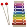 Kids Musical Toy 8 Key Colorful Xylophone Wood Texture with Colorful Notes Small Musical Instruments Great for Toddlers