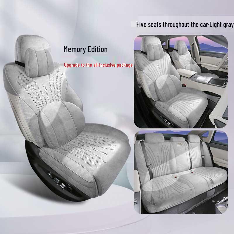 BYD Han L All-Season Suede Car Seat Cushions - Half Surround, 5-Seater