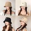 Fashionable Fisherman Women Hat Wide Brim Breathable Polyester Travel Outdoors