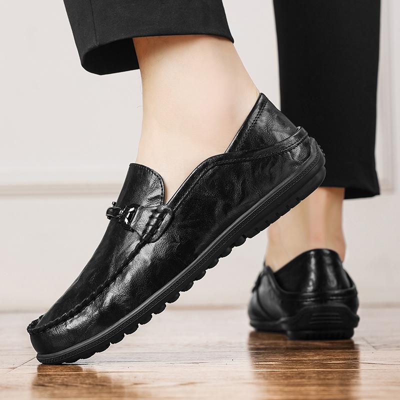 Leather Shoes Casual Business Shoes for Men Dress Tenis De Hombre Moccasins Mokasin Tenis Caballero Designer