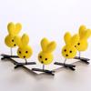 3D Tier Haarnadel Set von 5 für Mädchen Festival Niedliche Cartoon Hähnchen Seitenclip Erwachsene Kinder Familientreffen Party Haarnadel