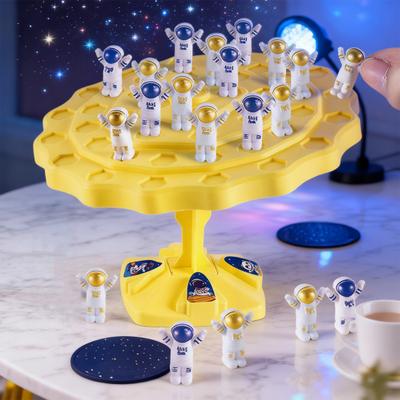Yousheng 1/2 Sets Astronauten-Gleichgewichtbaum-Spielzeug Kinder Logisches Denken Konzentrationstraining Interaktives Gleichgewichtsspiel Kleinkinder Jungen Mädchen Pädagogisch Strategisch