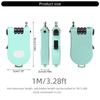 Heavy Type Combination Cable Lock for Bicycles Motorcycle Luggage Backpacks Security With Regulable Steel Wire