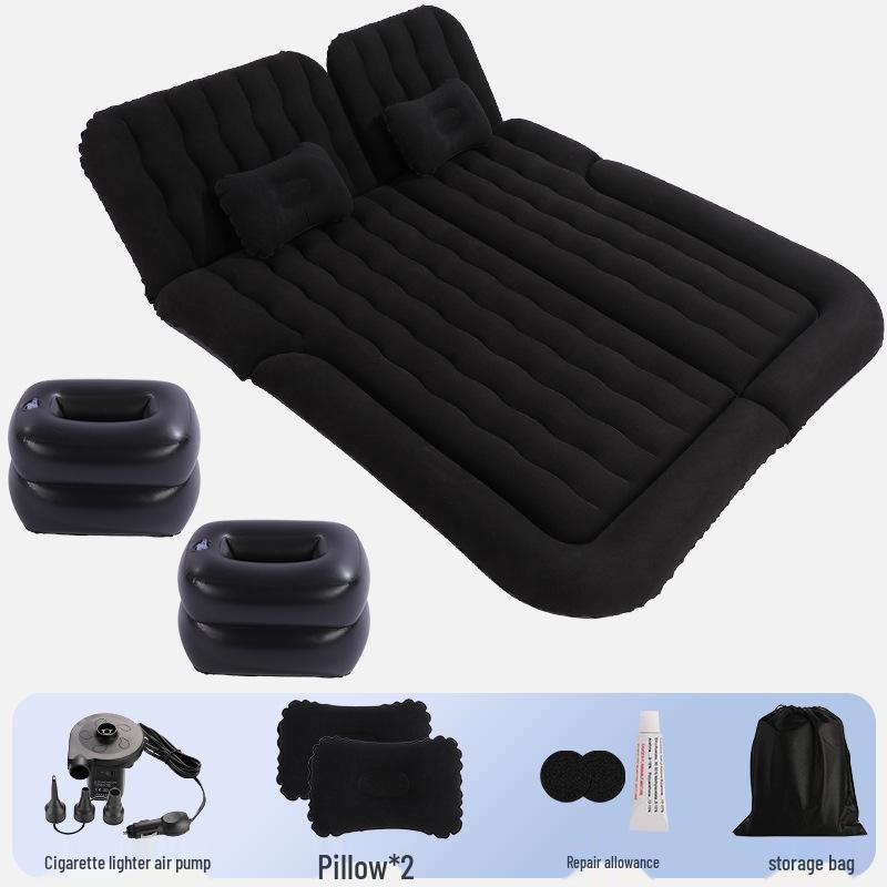 SUV Rear Seat Inflatable Mattress: Travel Bed for Self-Driving Tours and Off-Road Vehicles