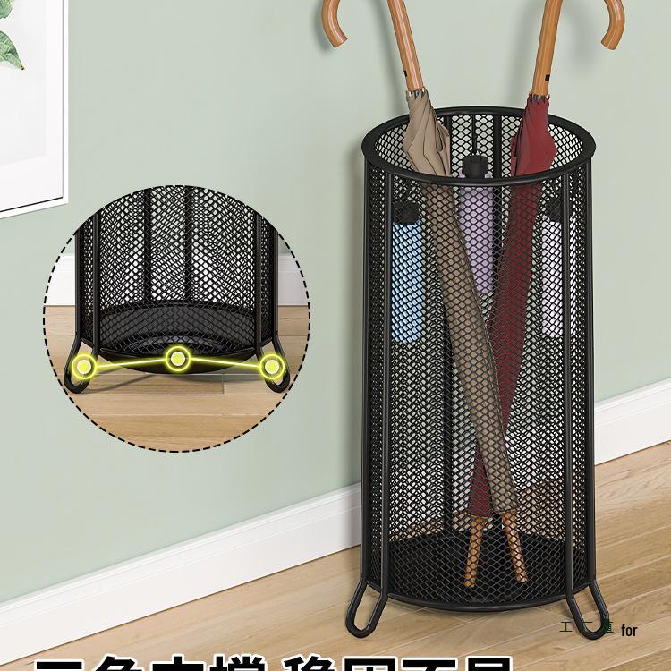 Large Capacity Umbrella Storage Rack for Home and Commercial Use