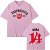 Hot Kpop Band Babymonster Ahyeon Asa Rami Rora Ruka Pharita Chiquita Tshirt Unisex Women Korean Fashion Trend Short Sleeve T Shirt