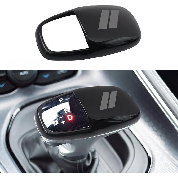 SENSHINE Gear Shift Knob Head Cover for Dodge Charger Accessories 2015- Challenger 2015-2024 Durango 2016-2025 2026 ABS Interior Shell Ert Decoration