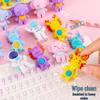 Cute Cartoon Astronaut Animal-Shaped Erasers for Students