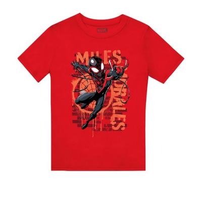 Childrens/Kids Miles Morales Spray T-Shirt