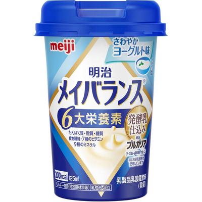 MEIJI Maybalance Mini Cup Osvěžující jogurtová příchuť 125ml Cheer Pack Maybalance