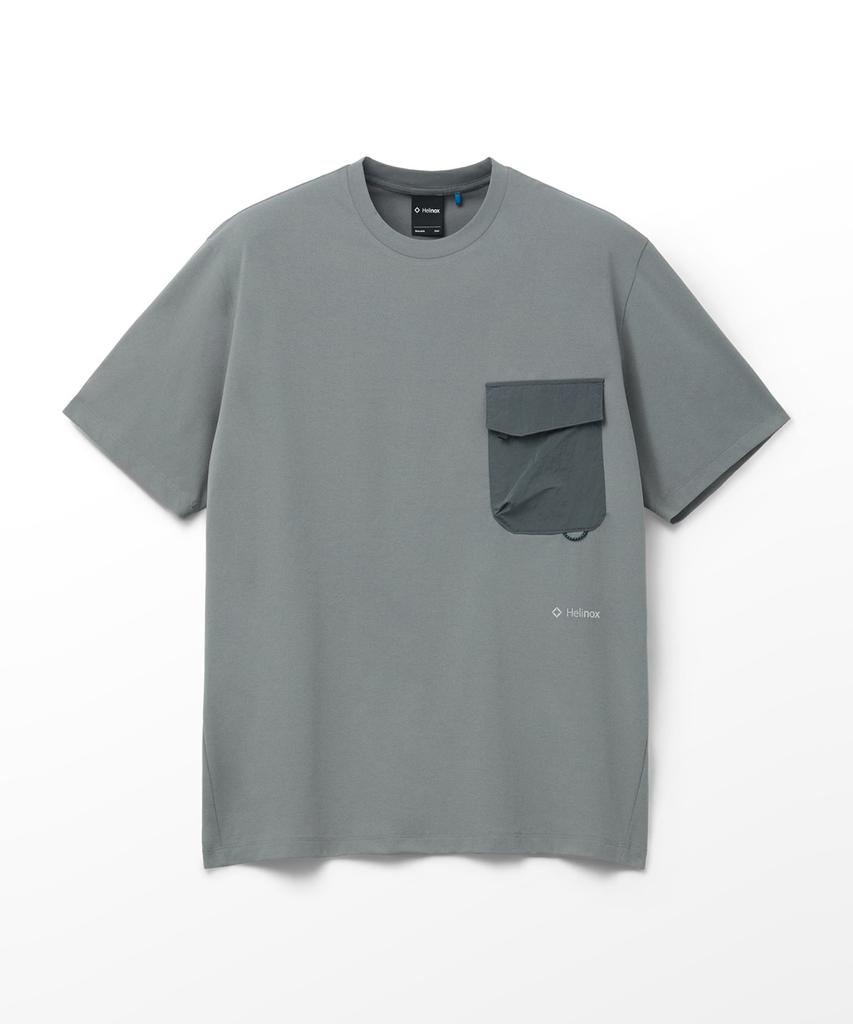 Hellinogseuweeo Multi-Pocket Short-Sleeve T-Shirt_Gray