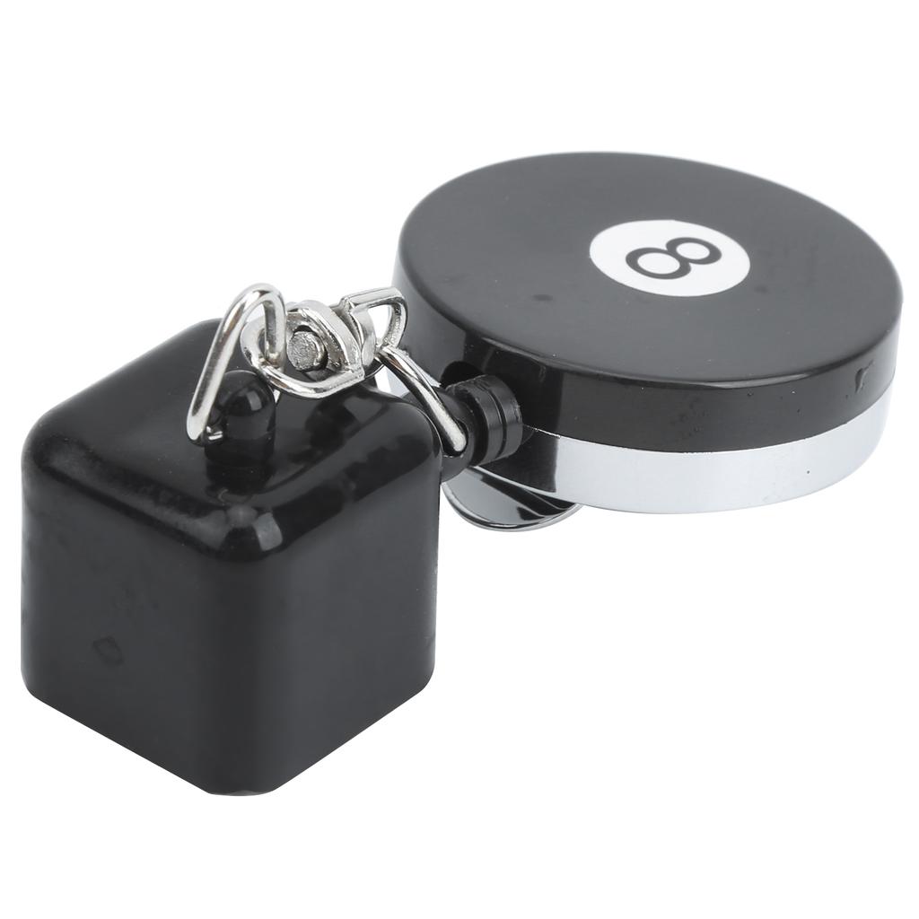 Billiards Snooker Pool Cue Chalk Holder with Belt Clip Retractable Pool Table Accessories