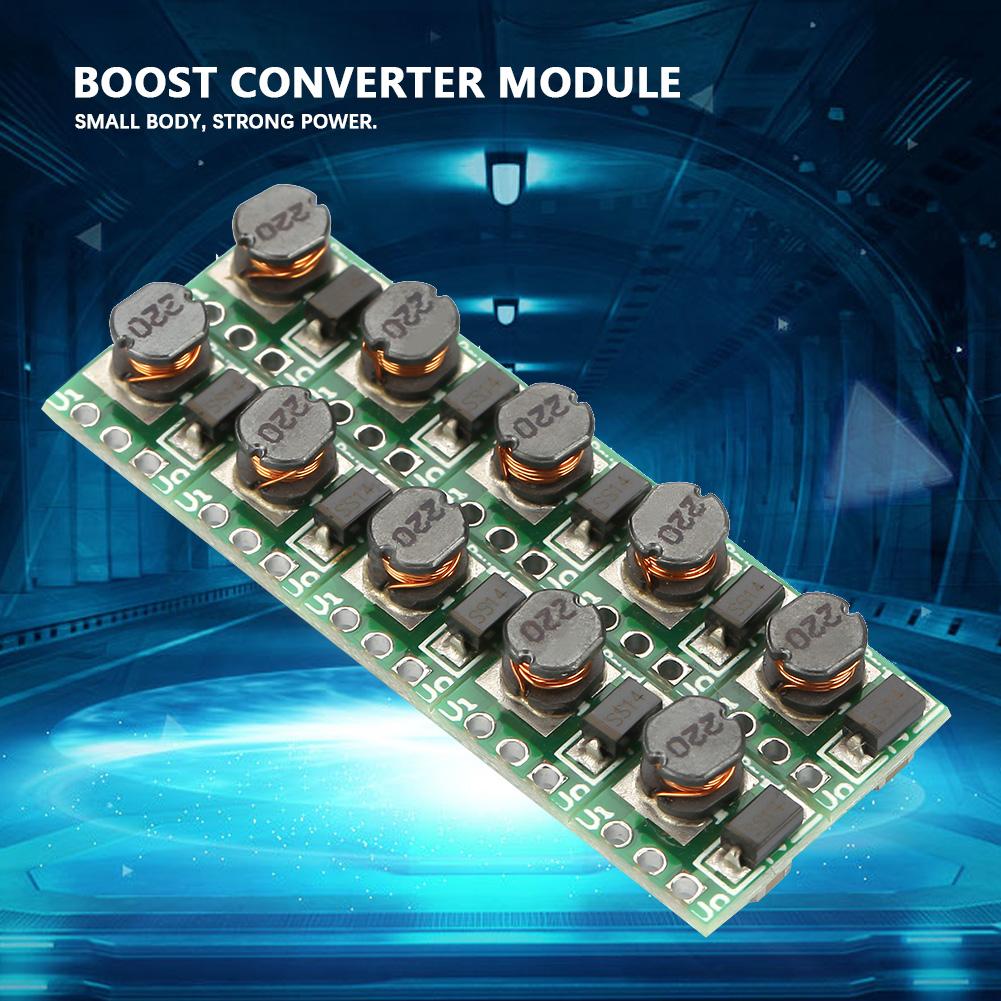 10Pcs 1.5V 1.8V 2.8V 3V 3.3V 3.7V 4.2V To 5V DCDC Boost Converter Module T64