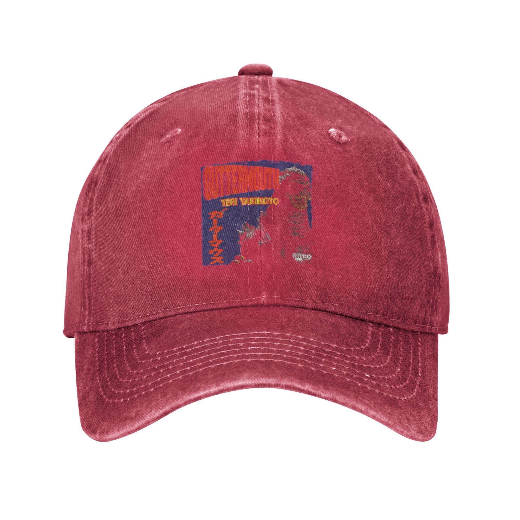 GUTTERMOUTH Simple And Stylish Baseball cap Soft And Skin-Friendly Travel Washed Denim Cap One Size
