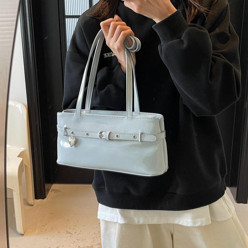 Bag Women's 2025 New Trendy Fashion Textured Shoulder Underarm Bag Spring Casual Versatile Commuter Pillow Bag