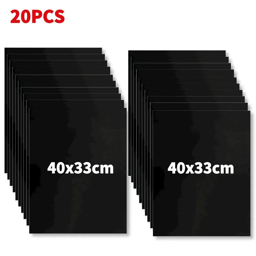 5-20PCS BBQ Grill Mat Non-stick Pad Heat Resistant Grill Mat Outdoor Baking Reusable Barbecue Party Mat 40x50cm 33x40cm