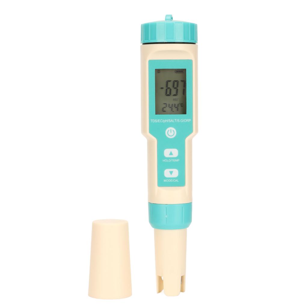 Water Quality Test Pen 7 in 1 TEM EC TDS ORP PH Salinity S. G Water Quality Monitor for Home