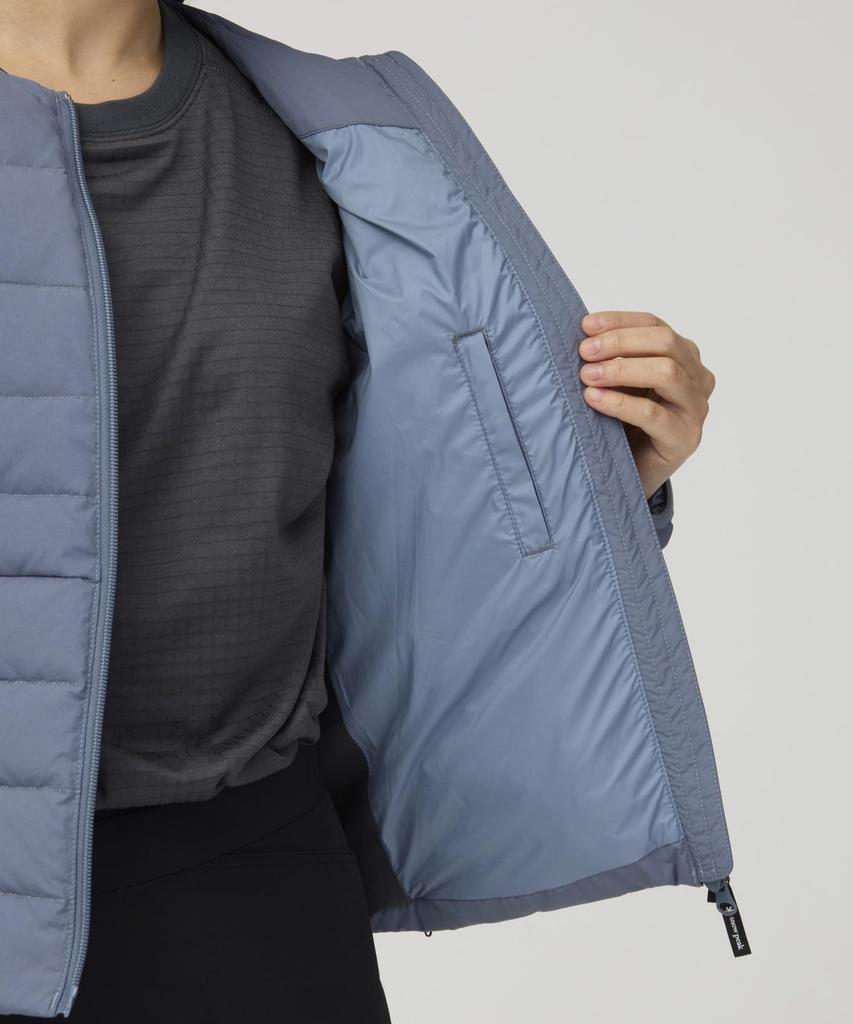 Snow Peak Middler Down Collarless Jacket Down Jacket Light Brown 3 W's Women's