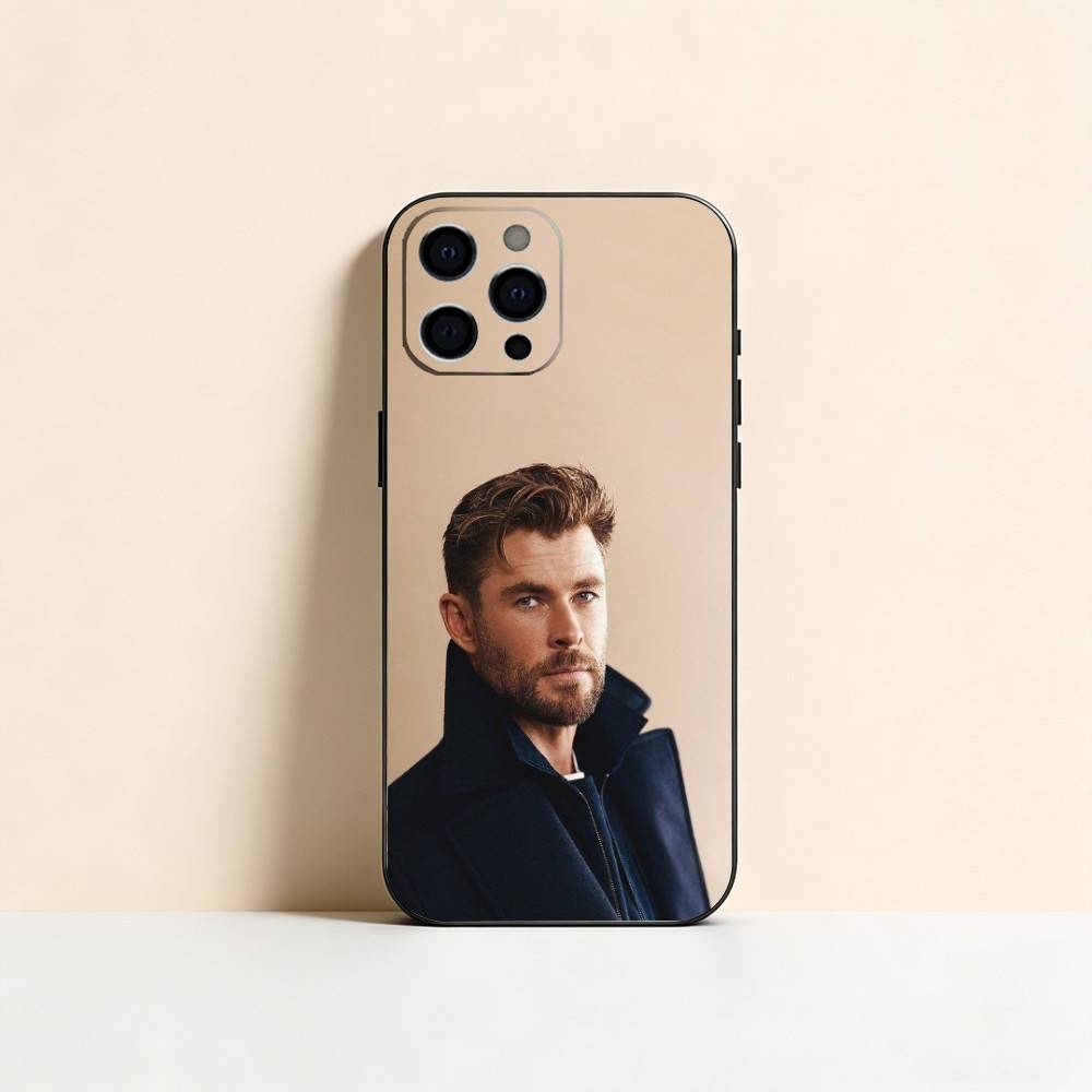Chris Hemsworth Phone Case Silicone Soft For IPhone 17 16 15 14 13 12 11 X XR Plus Pro Max Plus