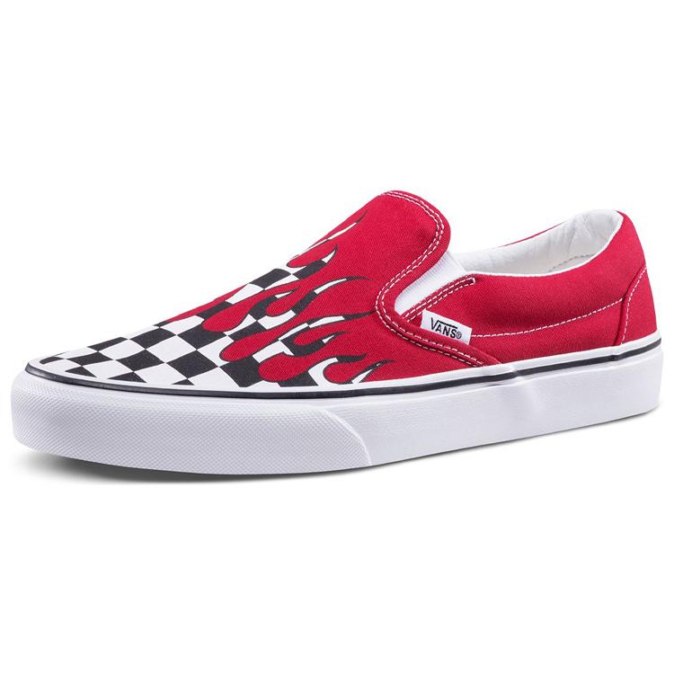 Slip-On Vans 'Checker Flame' VN0A38F7RX5