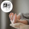 Sonogram Picture Frame Ultrasound Photo Display With Baby Countdown Weeks Pregnancy Announcement Baby Gender Reveal Gift New Mom Parents