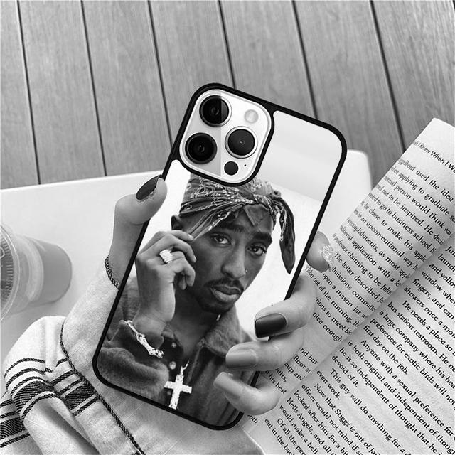Tupac 2pac Phone Case Cover For iPhone 17 Air 15 16 14 13 12 Pro Max 11 Pro Max Plus Coque Shell