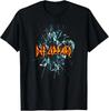 Def Leppard Classic Black Album T-Shirt - 100% Cotton, Adult Short Sleeve Tee