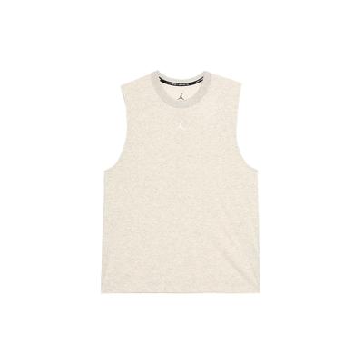 Maglione Sportivo Girocollo Tinta Unita Piccolo Logo Gilet Senza Maniche Gilet da Uomo Grigio Mélange FN5857050