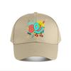 Retro Neon Eighties Dance Vibes Baseball Cap Fashion Outdoor Sports Sunhat Unisex Snapback Cap Womens
