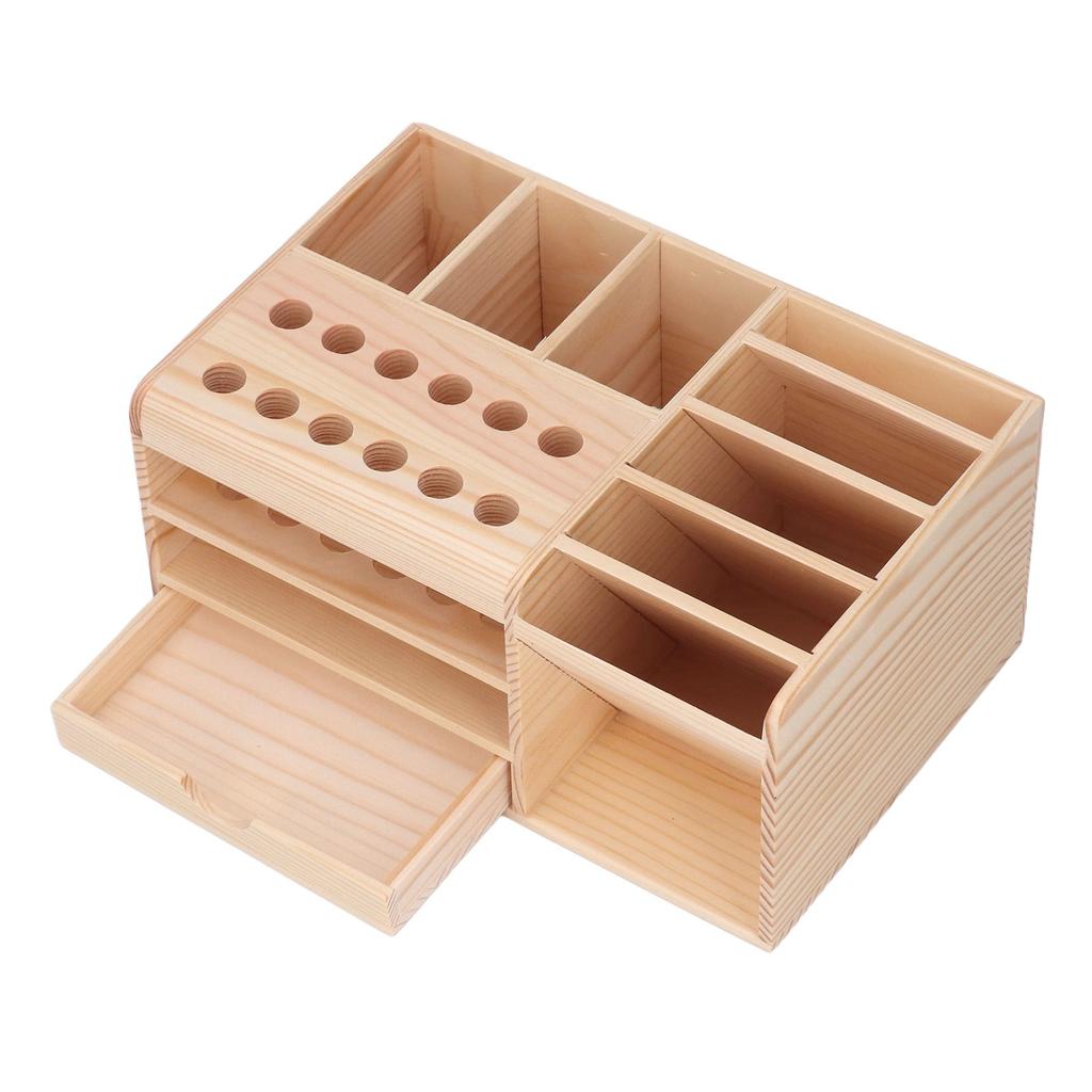 Repair Tool Organizer Synthetic Wood Strong Smoothly Edges Classified Storage Tool Parts Box