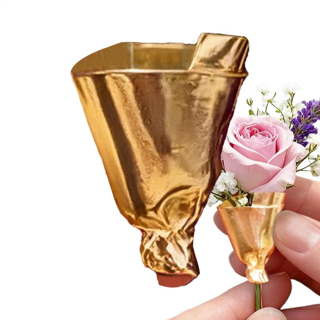 1pc random Wearable Flower Bouquet Clip Wedding Clothing Accessories Flower Brooch Lapel Pins For Wedding Party Birthday Sweater