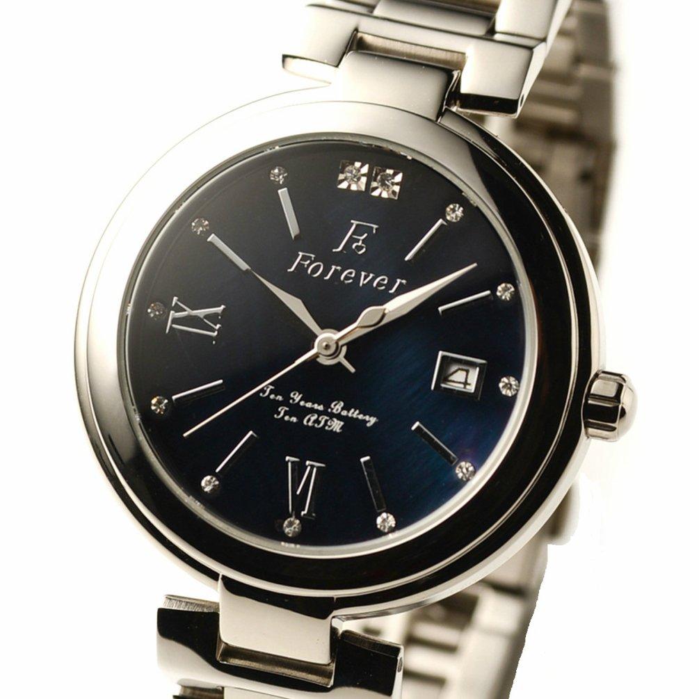 Pair Watch 10 ATM Water Resistant with 10 Year Battery with Solar Watch with a Beautiful Crystal Dial It "Forever" Men's [Equipped Movement] Women's