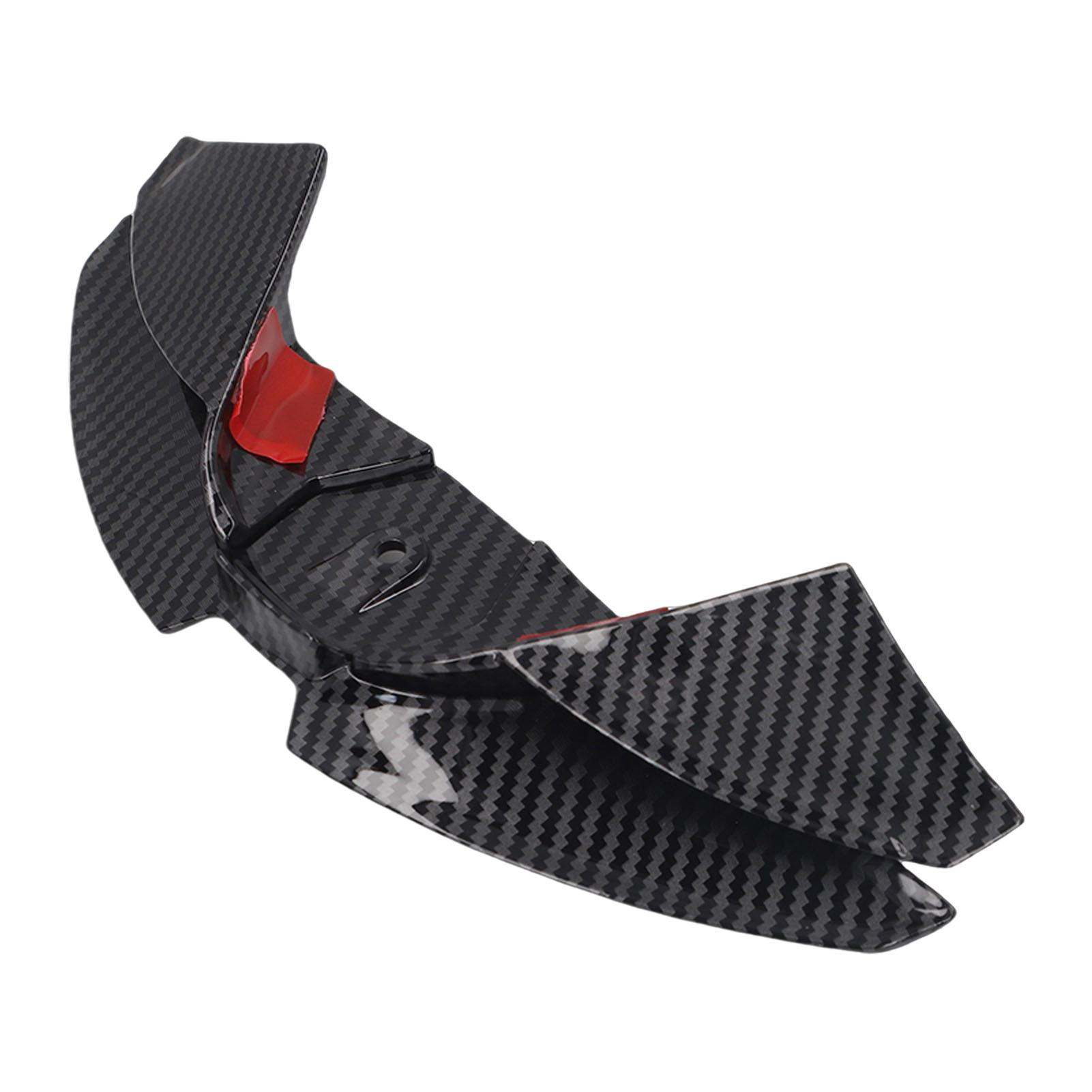 

Motorcycle Fairing Wing Carbon Fiber Style Motorcycle Aerodynamic Side Spoiler Winglet Replacement for MT 07 MT07 2024
