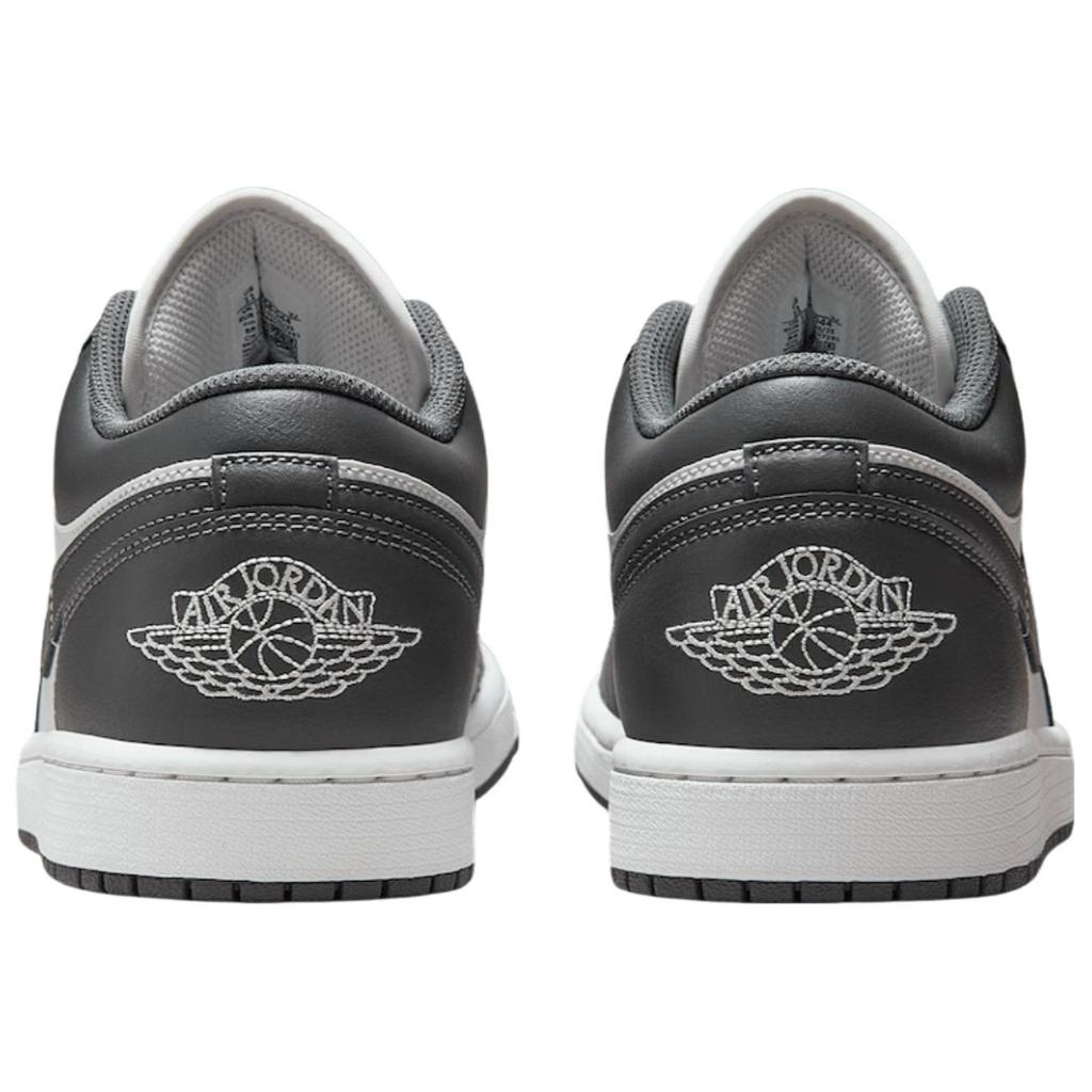 New Jordan 1 Low Grey White 553558-044
