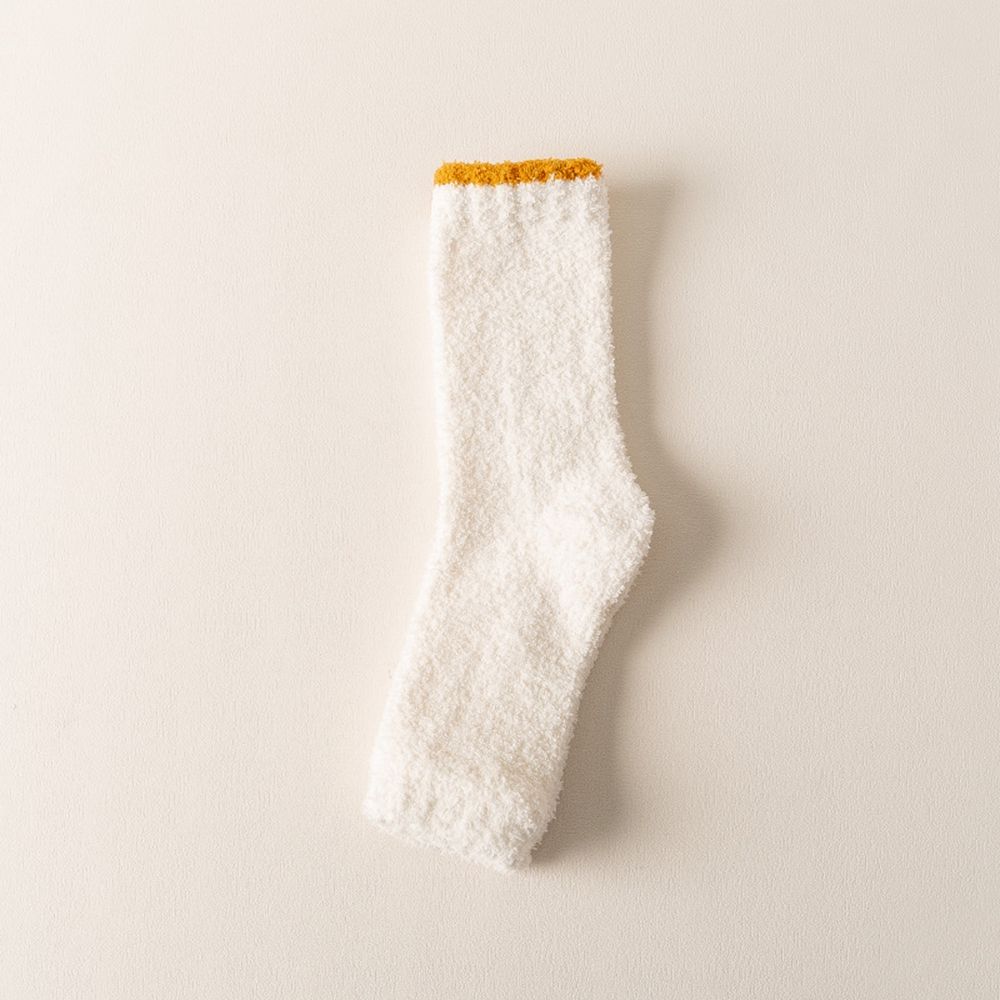 Autumn Girls Foot Cover Lolita Coral Fleece Socks Women Hosiery Knee Protection Knitted Leg Warmers