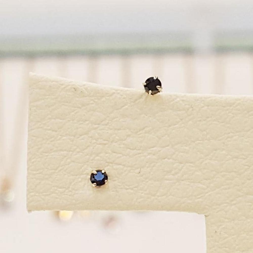 Volare Savezone01 14K Onyx 3-Ring Gold Earrings Ge011 (S15805524)