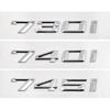 3D For BMW E63 E64 E66 E67 F12 F13 640i 645i 650i 730i 740i 745i 750i 760i Car Tail Letter Emblem Rear Trunk Logo Sticker Decal AJ4