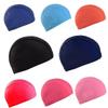 Swimming Cap Nylon Fabric Non-Slip Swimming Caps Long Hair Unisex Pool Cap With Earmuffs Protection Ladies Men Adult Children